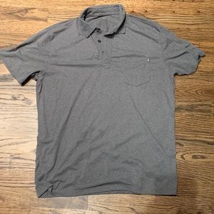 Marine Layer Medium Palmer Sport Polo Grey Heather